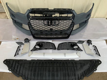 Load image into Gallery viewer, RS6 style front bumper kit with Grilles For Audi A6/S6 C7 2012-2015