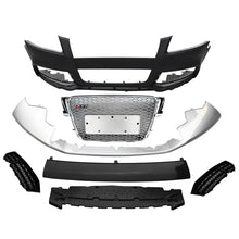 Load image into Gallery viewer, A5/S5 2008-2012 RS5 Style front bumper kit with Grilles and Quattro grille