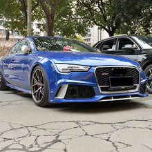Load image into Gallery viewer, A7/S7 16-18 C7.5 RS7 style front bumper kit with Quattro Grille