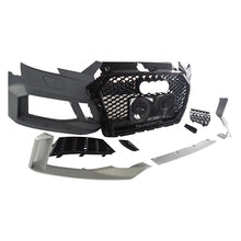 Load image into Gallery viewer, A3/S3 2017-2019 RS3 style front bumper conversion complete with grilles