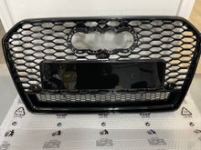 Load image into Gallery viewer, RS6 style Quattro grill for 2016-2018 Audi A6/S6 C7.5 with honeycomb fog "ACC" covers
