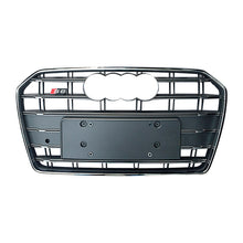 Load image into Gallery viewer, For Audi A6/S6 2016-2018 C7.5 RS6 Style front honeycomb Grille With Quattro frame
